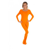 Bodysuit Oranje met lange mouwen
