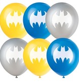 Ballonnen Batman 30cm (8st)