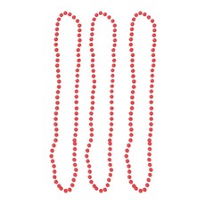 Halskettingen fluor roze 40 cm (3st)