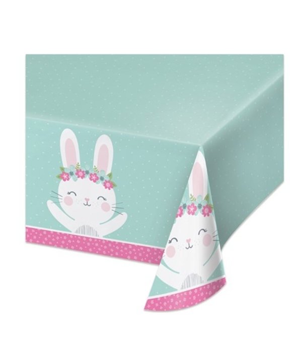 Groen Tafelkleed Konijn (137x259cm)