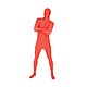 Morphsuit Rood Volwassenen