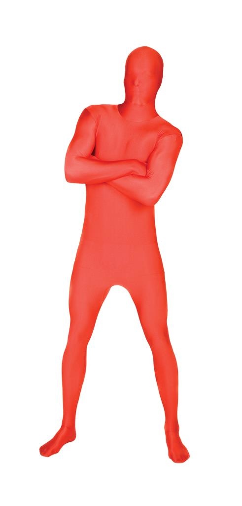 Morphsuit Rood Volwassenen