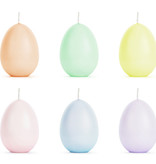 Ei Kaarsen Pastelkleuren (6st)