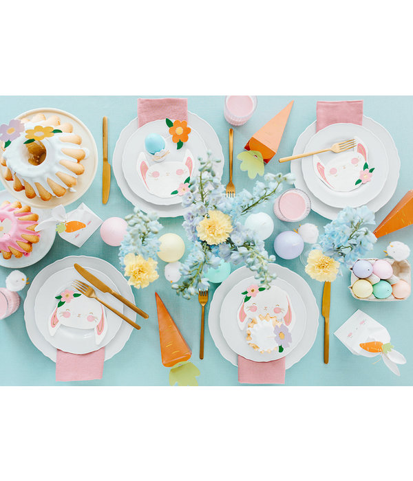 Ei Kaarsen Pastelkleuren (6st)