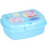 Peppa Pig lunchbox Blauw