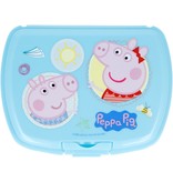 Peppa Pig lunchbox Blauw