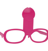 Feestbril Piemel Roze