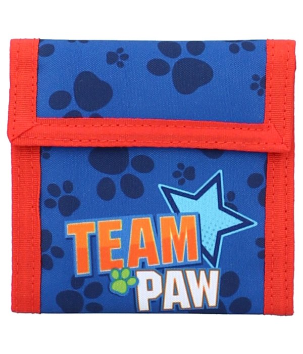 Paw Patrol Portemonnee Chase/Marshall/Rubble Blauw