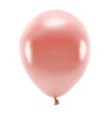 Rose Gouden Ballonnen Eco Metallic 26cm (10st)