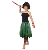 Hawaii Jungle rok groene bladeren volwassen