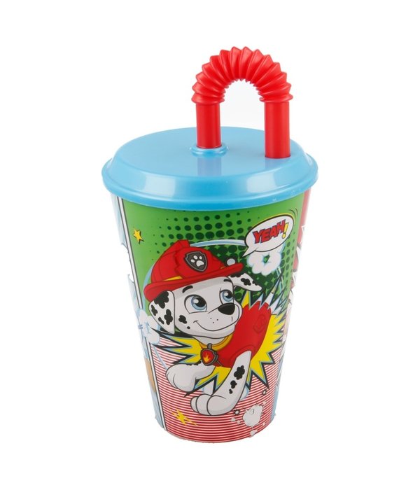 Paw Patrol Drinkbeker met rietje