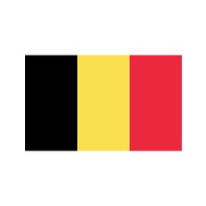 België Vlag Groot (150x300cm)