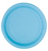Gebaksbordjes Lichtblauw 18cm (8st)