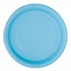 Gebaksbordjes Lichtblauw 18cm (8st)