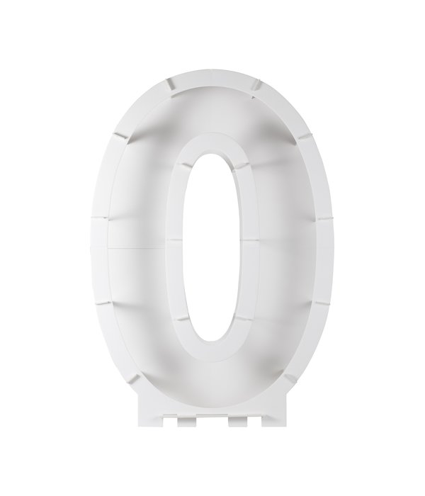 Ballon Mozaïek Kit Cijfer 0