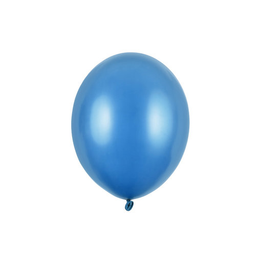 Metallic Ballonnen Caribbean Blauw (50st)