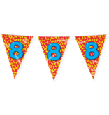 Happy Verjaardag Vlaggenlijn 8 Jaar (10m)