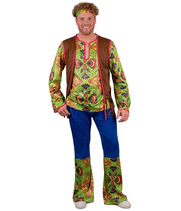 Hippie man Kostuum Cornelis