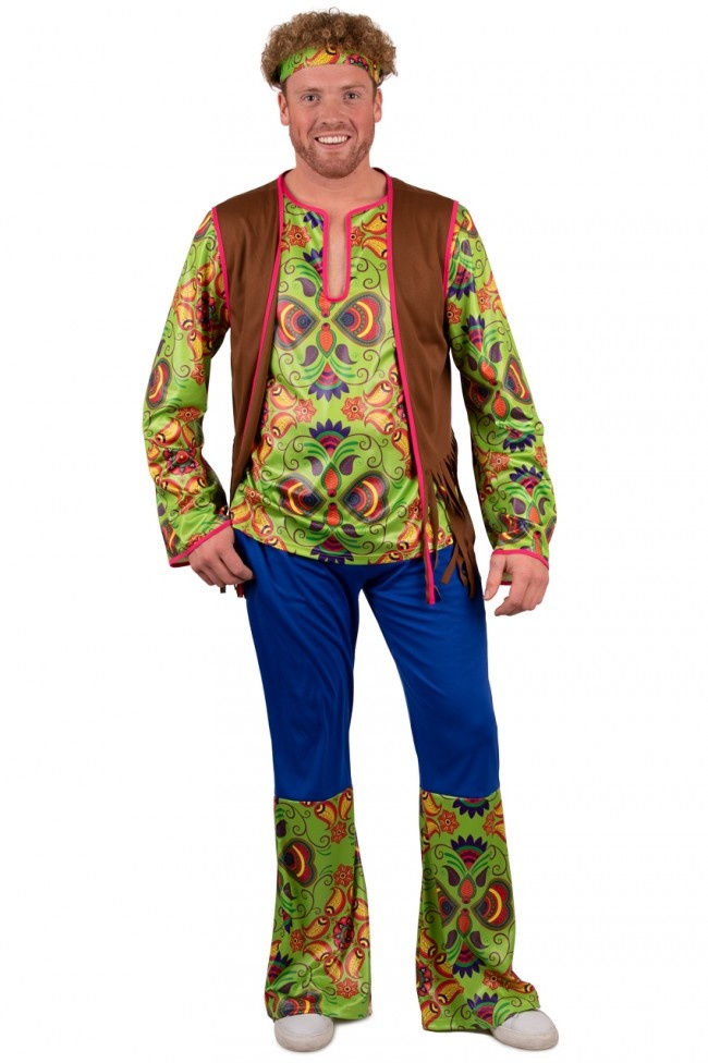 Hippie man Kostuum Cornelis
