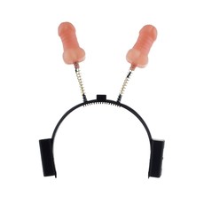 Haarband met 2 piemels