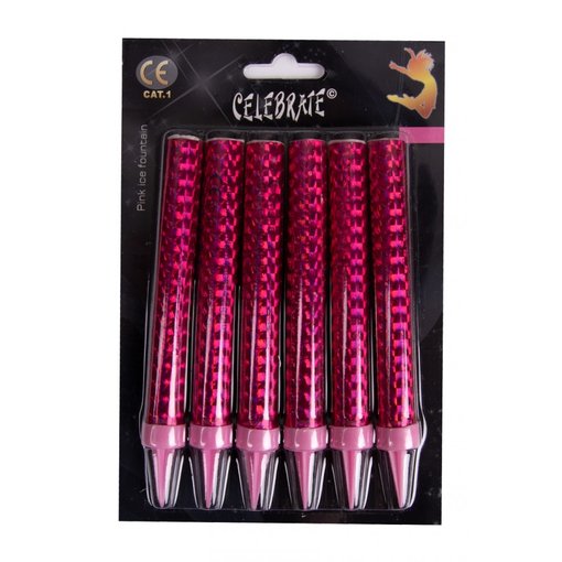 IJsfonteinen Roze (6st)