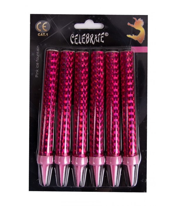 IJsfonteinen Roze (6st)