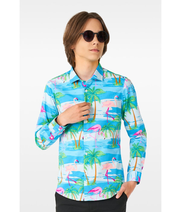 Hawaii Blouse Flamingo Kind Opposuits