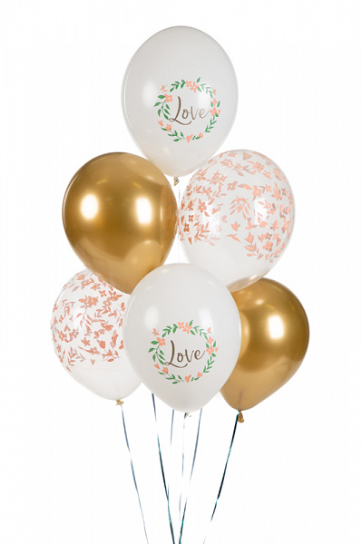 Love Ballonnen Mix (6st) afbeelding