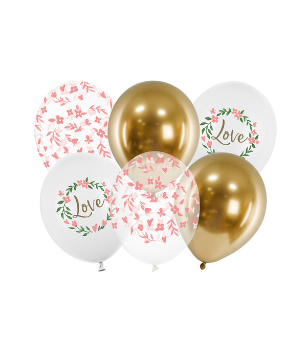 Love Ballonnen Mix (6st)