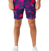 Summer Palm Retro Neon Navy kostuum Suitmeister