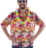 Party Blouse Hawaii Colorful Flowers
