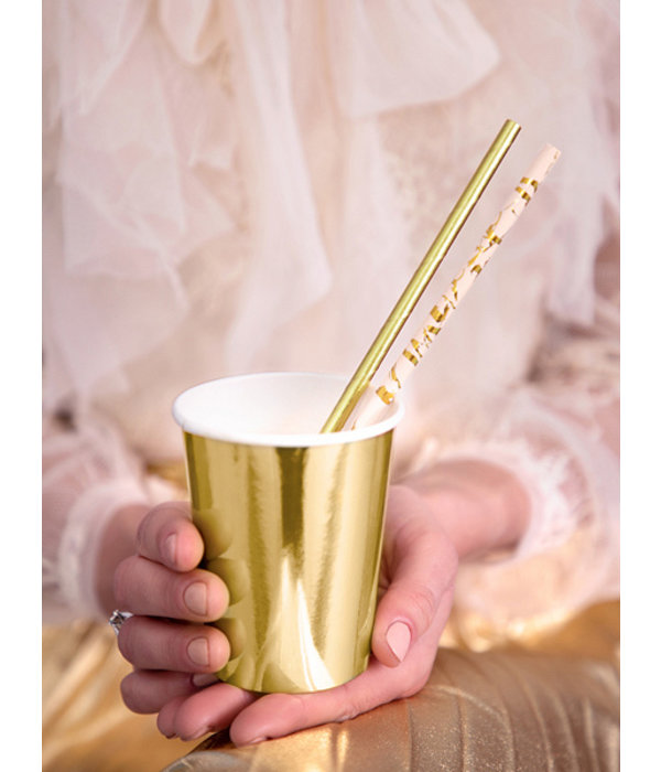 Rietjes Elegant Poederroze Set (10st)