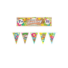 Hawaiian Vlaggenlijn Bloemen en Palmbomen (7m)