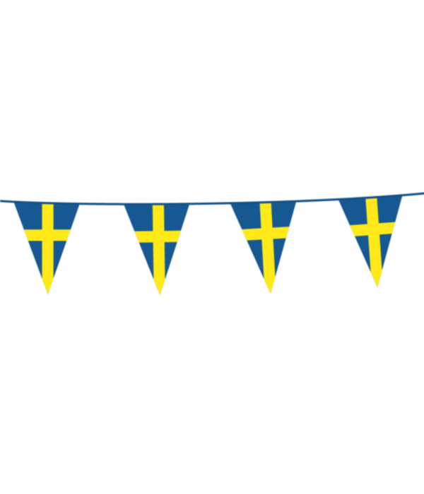 Vlaggenlijn Zweden (10m)