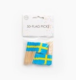 Vlaggenprikkers Zweden (50st)