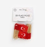 Vlaggenprikkers Turkije (50st)