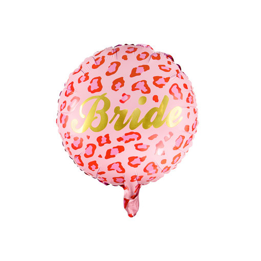 Folieballon Bride Goud Rood Roze 45cm