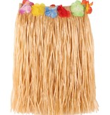 Hawaii rok naturel 60 cm met bloemen