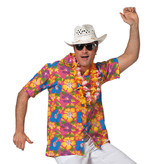 Hawaii blouse heer/dame pink