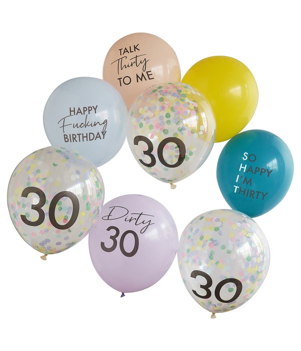 Happy F*cking Birthday 30th Birthday Ballonnen Bundel