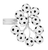 Led-lichtsnoer Voetbal wit (140cm)