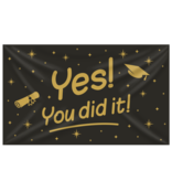 XXL Gevelvlag Yes You Did It! (150x90cm)