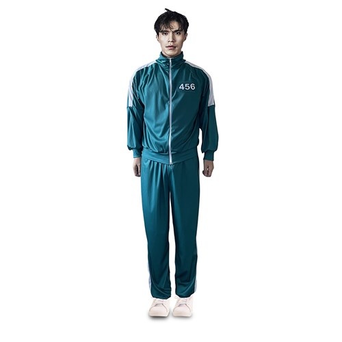 Outfit Squid Game Trainingspak Groen afbeelding