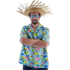 Hawaii Blouse Multikleur Vissen