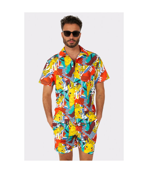Opposuits Pika Pikachu Zomer Suit
