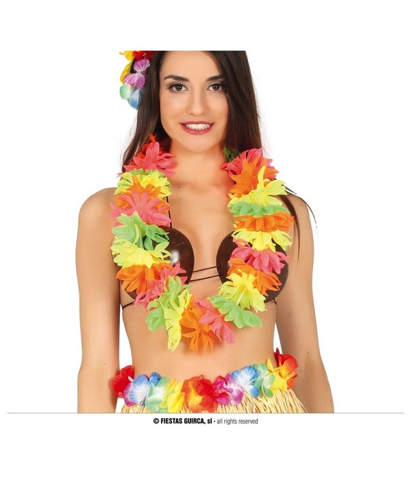 Hawaii Slinger Fluoriserend Multikleur Palesa