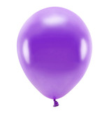 Metallic Ballonnen Violet Premium Organic (10st)