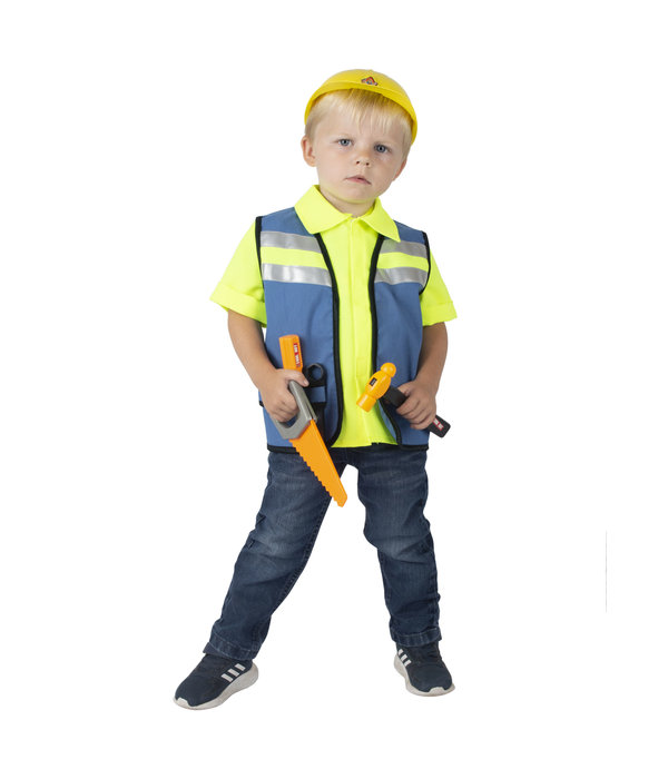 Bouwvakker verkleedsetje Willy