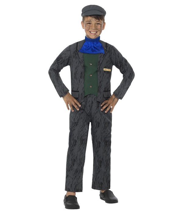 Historische Mijnwerker kostuum kind