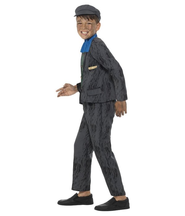 Historische Mijnwerker kostuum kind